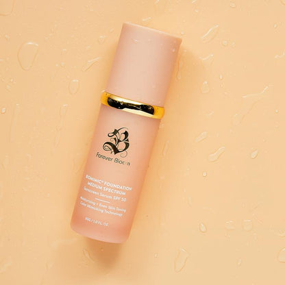 Base Forever Bloom BioMimic® – Suero con protección solar de amplio espectro SPF 50