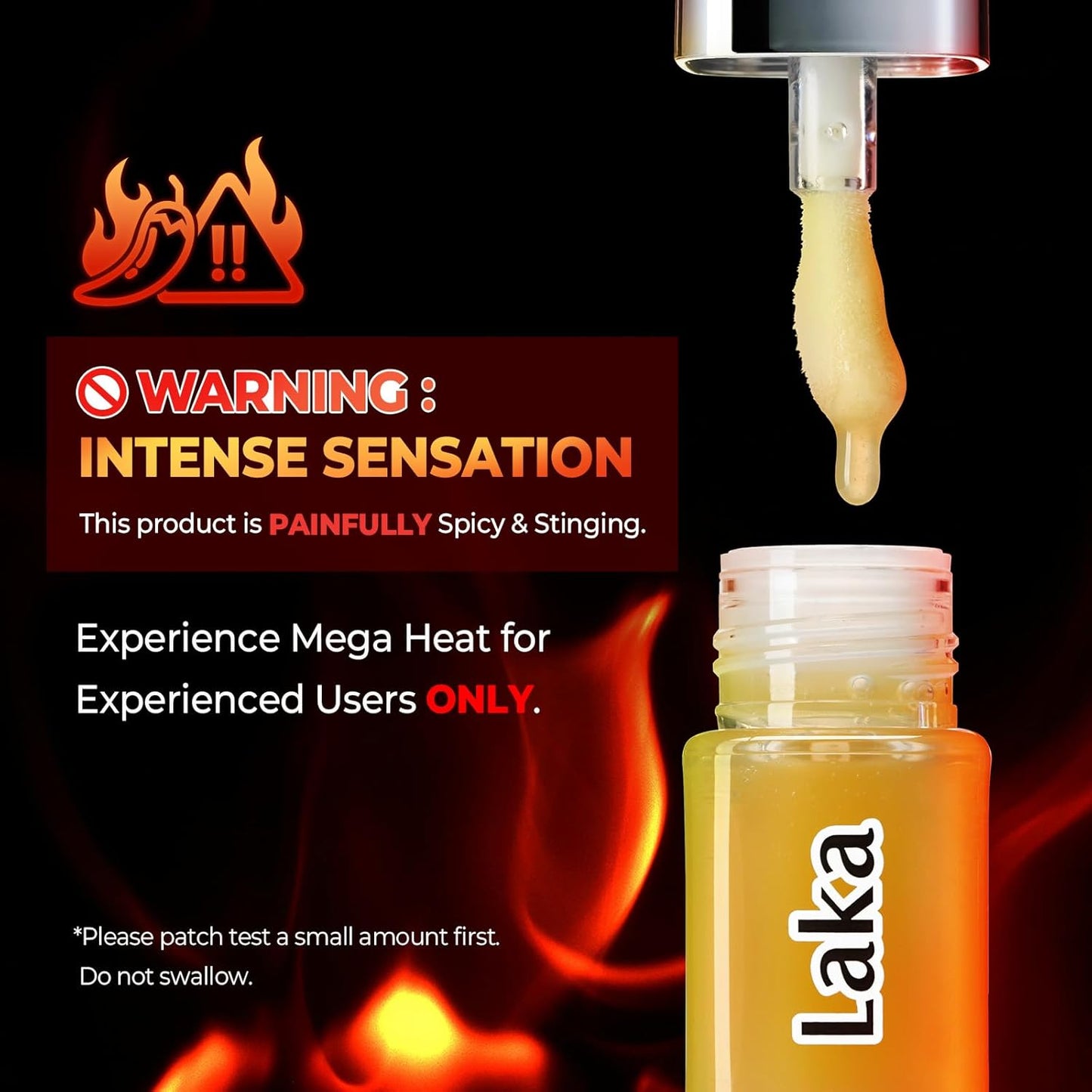 Laka Glassy Lip Plumper Oil – Fórmula Mega Calor Intenso