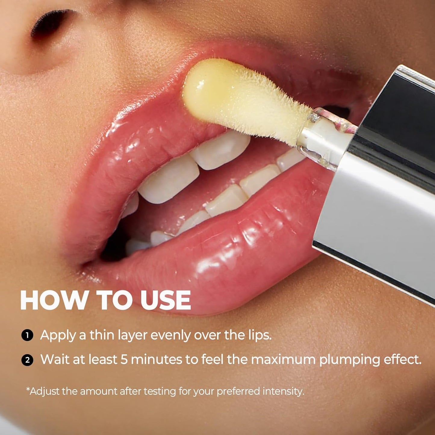 Laka Glassy Lip Plumper Oil – Fórmula Mega Calor Intenso