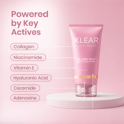 Mascarilla Facial Nocturna con Colágeno (#1 más vendida)
