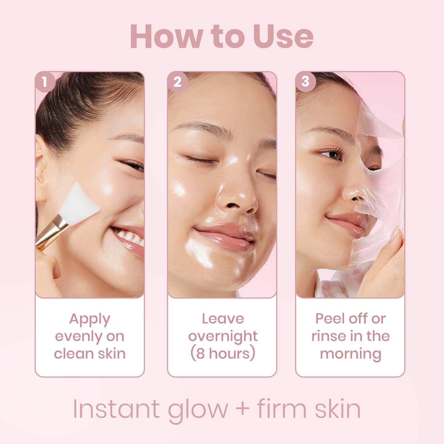 Mascarilla Facial Nocturna con Colágeno (#1 más vendida)