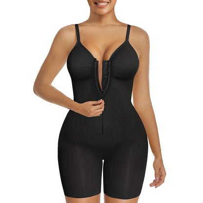 SHAPERX Fajas moldeadoras para mujer con control de abdomen y cierre de cremallera