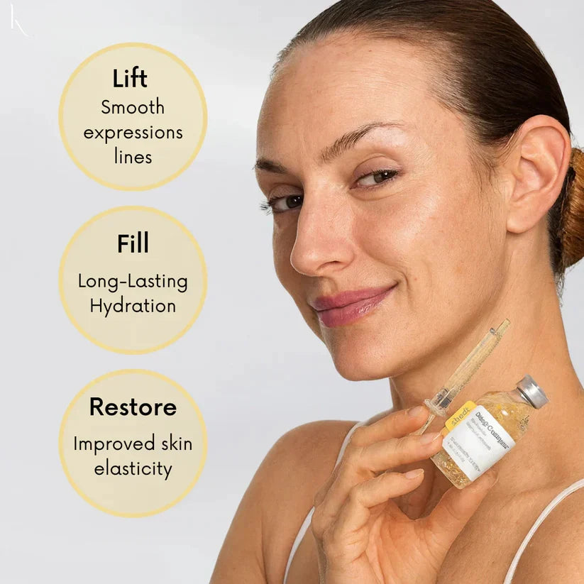 Korean Silk Collagen Glow Up Ampoule