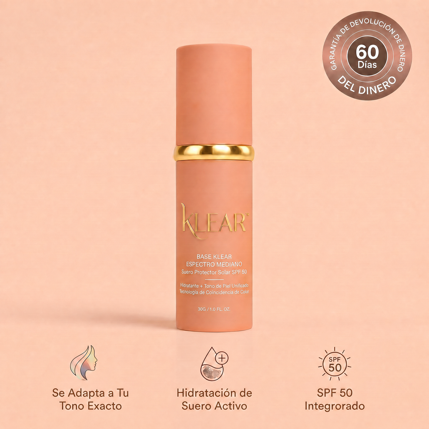 KLEAR Base | Se Adapta a Tu Tono. Sin Batallarle. Sin Oxidarse.