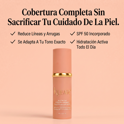 KLEAR Base | Se Adapta a Tu Tono. Sin Batallarle. Sin Oxidarse.