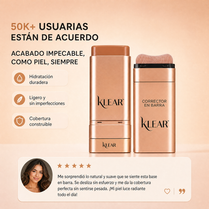 KLEAR Base - Diseñada Para Líneas Finas y Piel Madura